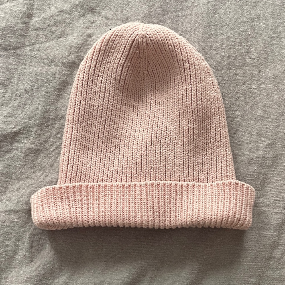 Old Navy Pink Knit Beanie